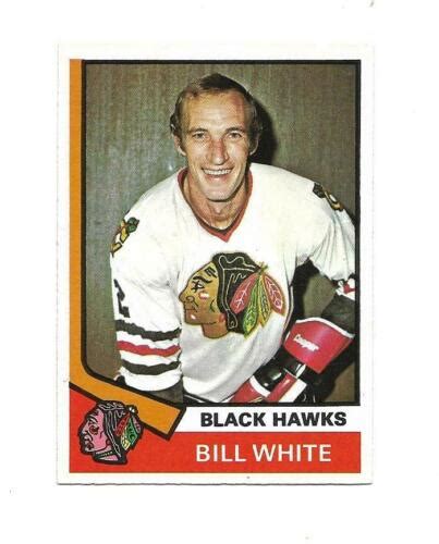 1974 75 Opc90 Bill Whiteblack Hawks Antique Price Guide Details Page