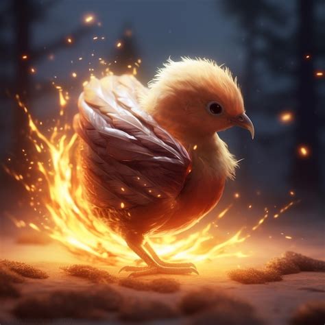 Premium Ai Image A Flying Phoenix Bird