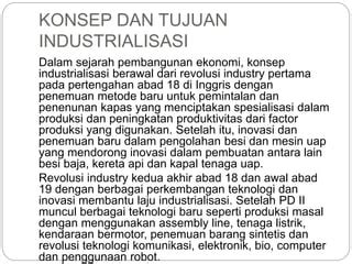 9 Industrialisasi Dan Perkembangan Sektor Industri PPT