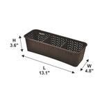 Buy Flair Plastics Ultrahome Rectangle Basket With Partition Durable