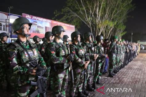 Cegah Pengibaran Bendera Bulan Bintang Tni Dan Polri Gelar Patroli