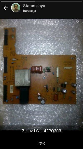 Jual Z Sus Suz Sustain Main Tv Plasma LG 42PQ30R 42PQ30 42PQ Di Lapak