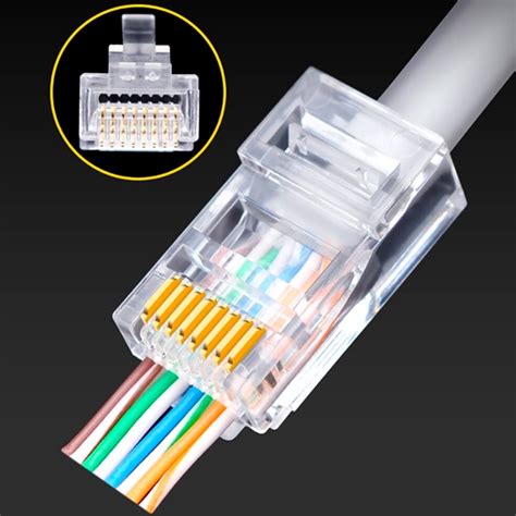 Oem Ez Rj45 Cat 6 8p8c Utp Conector Life Informàtica