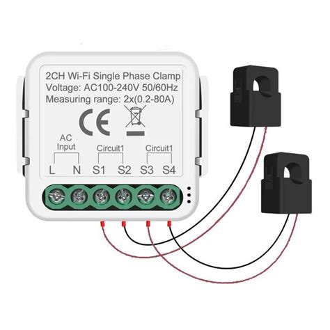 Energijos Matavimo Modulis Feelspot FS PMM02W WiFi Tuya Tulsas Lt