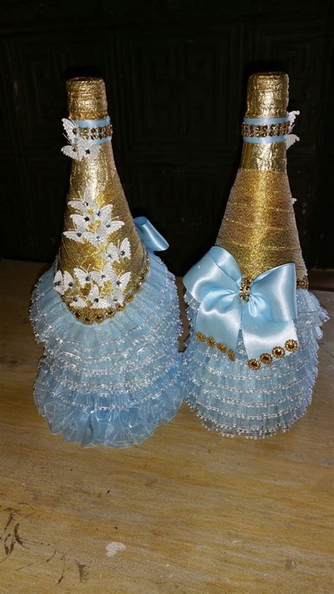 Hermosas Botellas De Champange Decoradas Para Quincea Era Sweet Sixteen