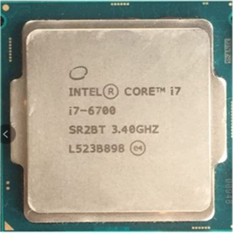 Componentes Informaticos Procesador Intel Core I7 6700 34 Ghz8 Mb De