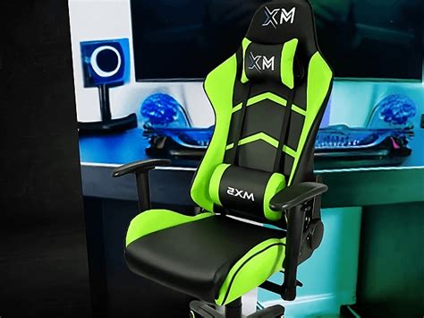 A Cadeira Gamer Mx Girat Ria Preto E Verde Mymax Boa