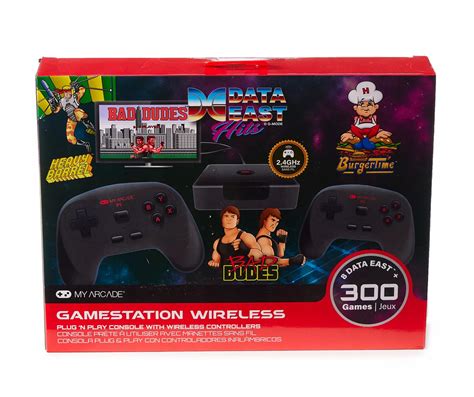 My Arcade Black Gamestation Wireless Plug N Play Console Big Lots