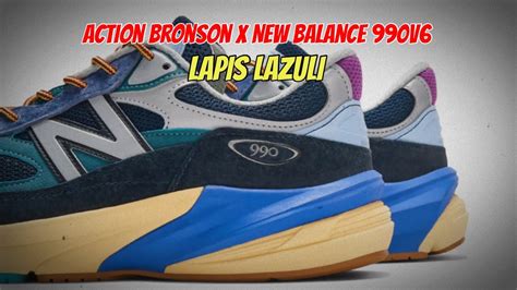 Action Bronson X New Balance 990v6 Lapis Lazuli YouTube