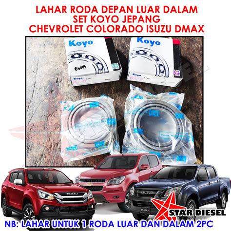 Jual Lahar Roda Depan Luar Dalam Set Koyo Jepang Chevrolet Colorado