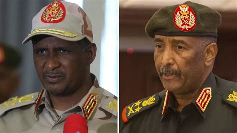 Sudanese Rsf Paramilitaries Clash With The Army Leaving At Least 100