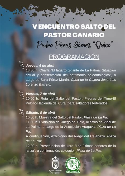 V Encuentro Salto del Pastor Canario Pedro Pérez Gómez Quico