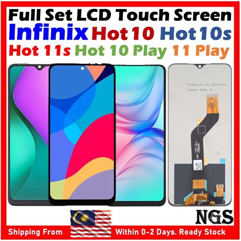 Orl Ngs Brand Full Set Lcd Touch Screen Infinix Hot S Hot