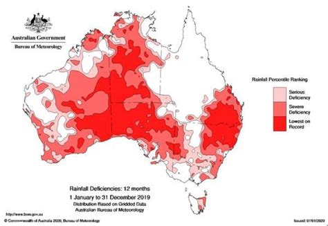 一張地圖揭示澳洲乾旱嚴重性大部分地區降水缺失或創多年新低 每日頭條