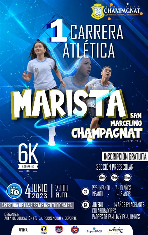 Primer Carrera Atl Tica Marista San Marcelino Champagnat