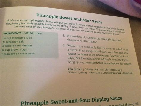 Pineapple Sweet And Sour Sauce Sweet And Sour Sauce Sweet Sauce Sauce Recipes