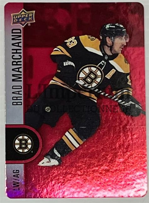 Hockey Card Dc Brad Marchand L Imperium Du Collectionneur