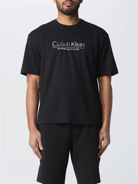 Calvin Klein T Shirt For Man Black Calvin Klein T Shirt K10k111133