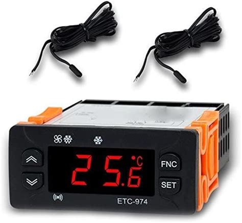 Etc 974 Digital Temperature Controller Thermostat For Cold Storage