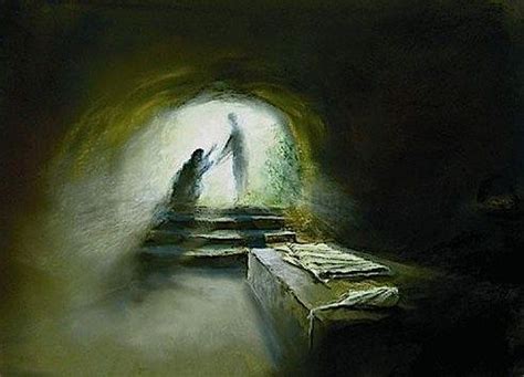 Jesus Empty Tomb Painting at PaintingValley.com | Explore collection of ...