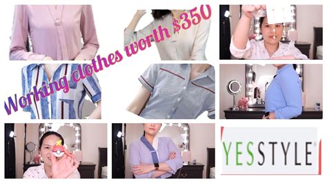 YESSTYLE WORKING CLOTHES HAUL 2021 Yesstyle YouTube