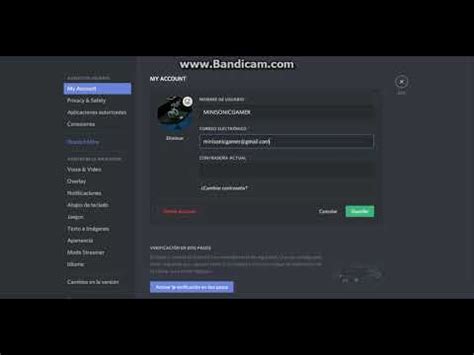 Como Verificar Tu Cuenta En Discord MINISONICGAMER YouTube