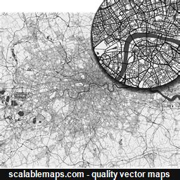 ScalableMaps Royalty Free Editable Vector Maps Of The World