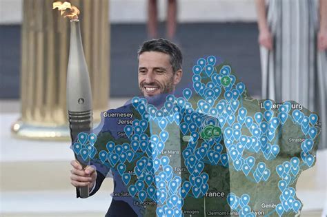 Paris D Couvrez Le Parcours De La Flamme Olympique Avec Notre