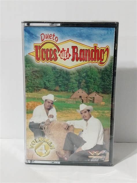 Dueto Voces Del Rancho Lamberto Quintero Cassette 064313448744 NEW