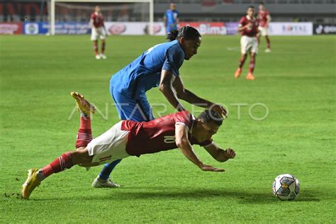 Laga Kedua Timnas Indonesia Lawan Curacao Antara Foto