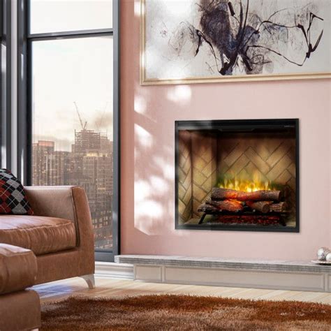 Dimplex Revillusion Portrait Built In Electric Fireplace Woodland