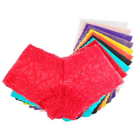 Kit Calcinhas Lingerie De Renda Premium Forro Estilo Shortinho Sensual Shopee Brasil