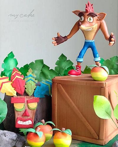 Cake Tag Crash Bandicoot Cakesdecor