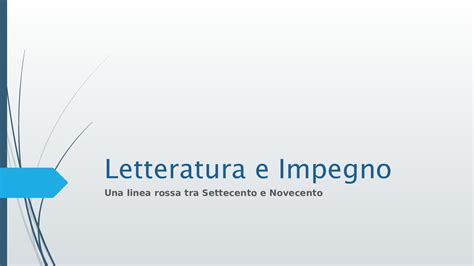 Calam O Letteratura E Impegno