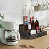 Amazon Ertiuanio Step Real Wood Countertop Liquor Bottle Display