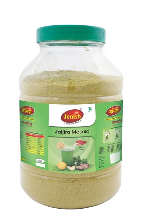 Jenish Jaljira Masala Powder Packaging Size Gm Packaging Type