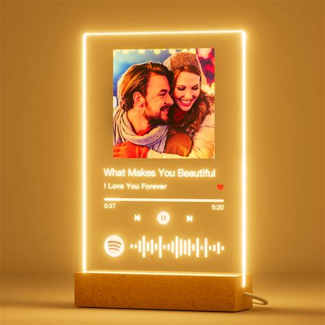 Buy Witfoxspotify Plaque Personalized Gifts For Women Men Acrylic