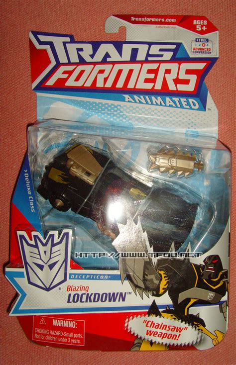 Images Of Transformers Animated Blazing Lockdown Out Of Package