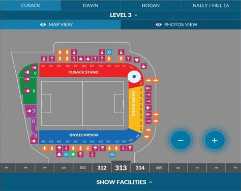 Croke Park Seating Chart