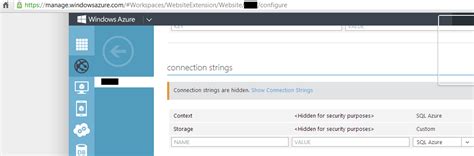 c# - Retrieve and use Windows Azure's connection strings? - Stack Overflow