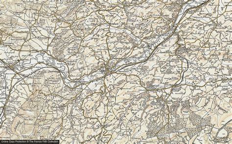 Historic Ordnance Survey Map Of Newtown 1902 1903