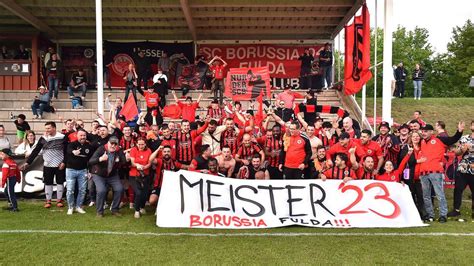 Kreisliga Borussia Fulda Gewinnt Stadtderby Und Ist Meister