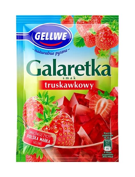 Galaretka Smak Truskawkowy Gellwe