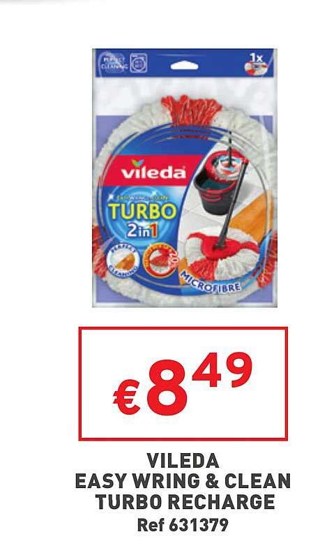 Promo Vileda Easy Wring Clean Turbo Recharge Chez Trafic ICatalogue Fr