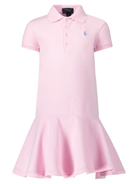 Polo Ralph Lauren Kleid Rosa F R M Dchen Nickis