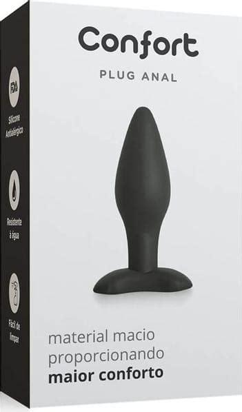 Plug Anal A S S Confort M Dio Silicone Beleza Na Web