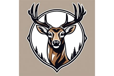 Deer Logo Graphic by Craftable · Creative Fabrica