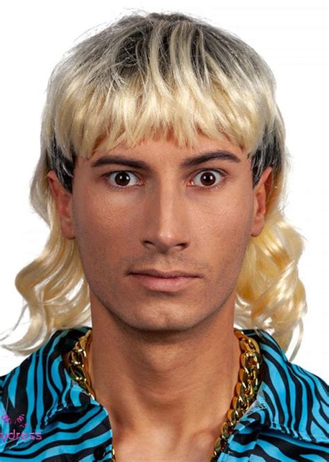 Exotic Mullet Wig Blonde