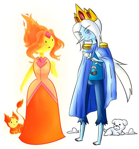 Flame Princess And Ice Prince Finn By Rumay Chian Deviantart On