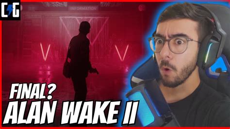 ALAN WAKE 2 PC FINAL GamePlay Bate Papo De Sempre YouTube